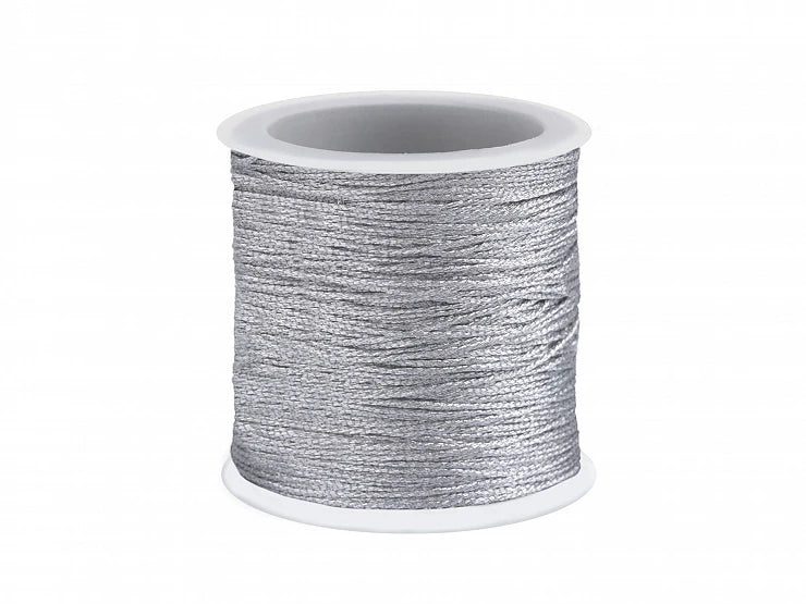 Lurexschnur/metallisches Garn Ø 0,3 mm weihnachtlich